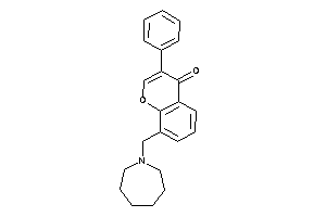 8-(azepan-1-ylmethyl)-3-phenyl-chromone