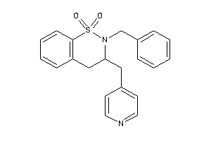 2-benzyl-3-(4-pyridylmethyl)-3,4-dihydrobenzo[e]thiazine 1,1-dioxide