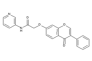 2-(4-keto-3-phenyl-chromen-7-yl)oxy-N-(3-pyridyl)acetamide