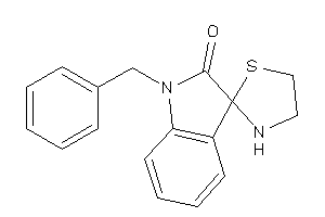 1-benzylspiro[indoline-3,2'-thiazolidine]-2-one