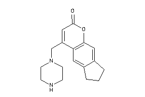 4-(piperazinomethyl)-7,8-dihydro-6H-cyclopenta[g]chromen-2-one