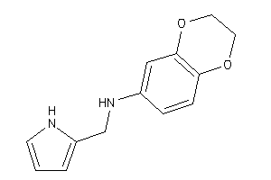 2,3-dihydro-1,4-benzodioxin-7-yl(1H-pyrrol-2-ylmethyl)amine