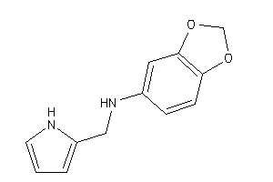 1,3-benzodioxol-5-yl(1H-pyrrol-2-ylmethyl)amine