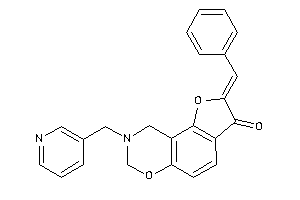 Image of 2-benzal-8-(3-pyridylmethyl)-7,9-dihydrofuro[2,3-f][1,3]benzoxazin-3-one