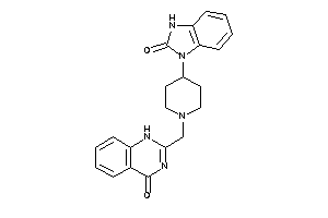 2-[[4-(2-keto-3H-benzimidazol-1-yl)piperidino]methyl]-1H-quinazolin-4-one