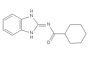 N-(1,3-dihydrobenzimidazol-2-ylidene)cyclohexanecarboxamide