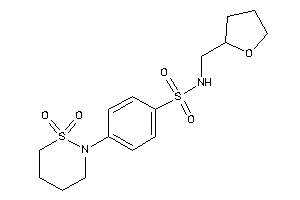 4-(1,1-diketothiazinan-2-yl)-N-(tetrahydrofurfuryl)benzenesulfonamide