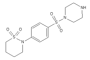 2-(4-piperazinosulfonylphenyl)thiazinane 1,1-dioxide