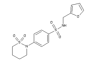 4-(1,1-diketothiazinan-2-yl)-N-(2-furfuryl)benzenesulfonamide