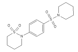 2-(4-piperidinosulfonylphenyl)thiazinane 1,1-dioxide