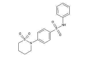 4-(1,1-diketothiazinan-2-yl)-N-phenyl-benzenesulfonamide