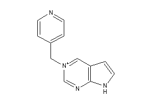 3-(4-pyridylmethyl)-7H-pyrrolo[2,3-d]pyrimidin-3-ium