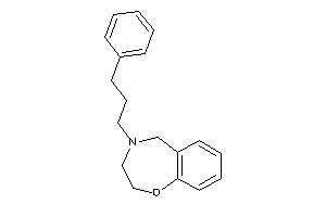 4-(3-phenylpropyl)-3,5-dihydro-2H-1,4-benzoxazepine