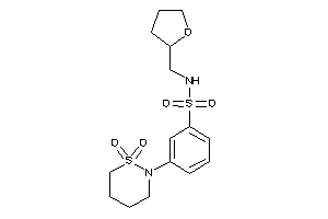 3-(1,1-diketothiazinan-2-yl)-N-(tetrahydrofurfuryl)benzenesulfonamide