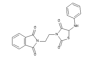 5-anilino-3-(2-phthalimidoethyl)thiazolidine-2,4-quinone
