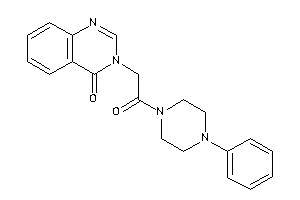 Image of 3-[2-keto-2-(4-phenylpiperazino)ethyl]quinazolin-4-one
