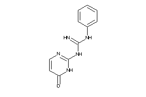 1-(6-keto-1H-pyrimidin-2-yl)-3-phenyl-guanidine