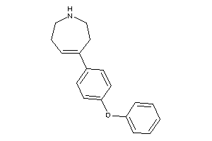 Image of 4-(4-phenoxyphenyl)-2,3,6,7-tetrahydro-1H-azepine