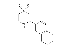 3-tetralin-6-yl-1,4-thiazinane 1,1-dioxide