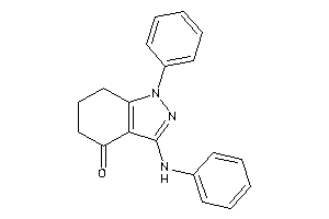 3-anilino-1-phenyl-6,7-dihydro-5H-indazol-4-one