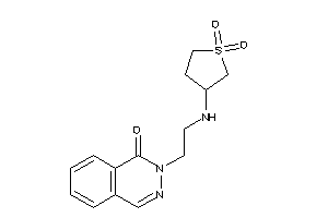 2-[2-[(1,1-diketothiolan-3-yl)amino]ethyl]phthalazin-1-one