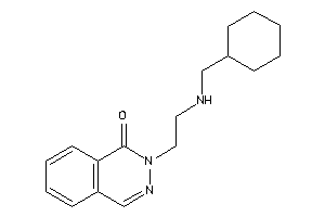 2-[2-(cyclohexylmethylamino)ethyl]phthalazin-1-one