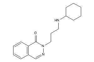 2-[3-(cyclohexylamino)propyl]phthalazin-1-one