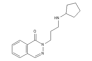 2-[3-(cyclopentylamino)propyl]phthalazin-1-one