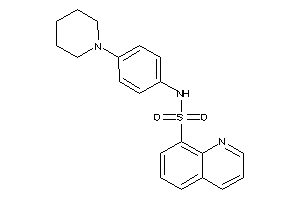 N-(4-piperidinophenyl)quinoline-8-sulfonamide