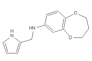 3,4-dihydro-2H-1,5-benzodioxepin-7-yl(1H-pyrrol-2-ylmethyl)amine