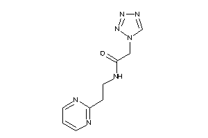 N-[2-(2-pyrimidyl)ethyl]-2-(tetrazol-1-yl)acetamide