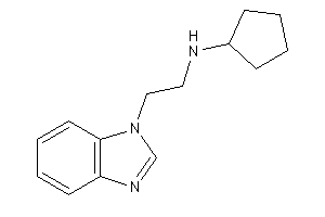 2-(benzimidazol-1-yl)ethyl-cyclopentyl-amine