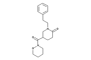5-(oxazinane-2-carbonyl)-1-phenethyl-2-piperidone