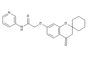 2-(4-ketospiro[chroman-2,1'-cyclohexane]-7-yl)oxy-N-(3-pyridyl)acetamide