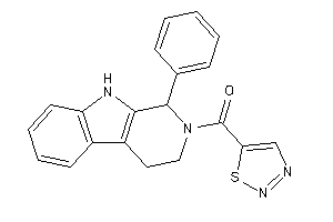 (1-phenyl-1,3,4,9-tetrahydro-$b-carbolin-2-yl)-(thiadiazol-5-yl)methanone