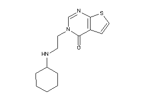 3-[2-(cyclohexylamino)ethyl]thieno[2,3-d]pyrimidin-4-one