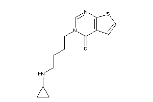 3-[4-(cyclopropylamino)butyl]thieno[2,3-d]pyrimidin-4-one