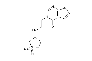 3-[2-[(1,1-diketothiolan-3-yl)amino]ethyl]thieno[2,3-d]pyrimidin-4-one