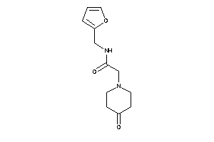 N-(2-furfuryl)-2-(4-ketopiperidino)acetamide