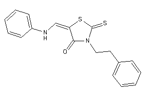 5-(anilinomethylene)-3-phenethyl-2-thioxo-thiazolidin-4-one