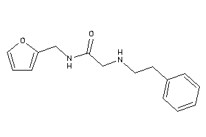 N-(2-furfuryl)-2-(phenethylamino)acetamide