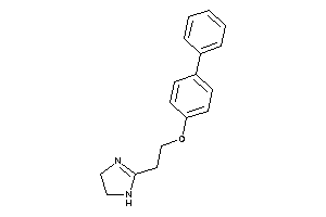 2-[2-(4-phenylphenoxy)ethyl]-2-imidazoline