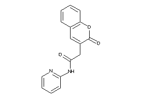 2-(2-ketochromen-3-yl)-N-(2-pyridyl)acetamide