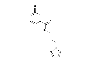 Image of 1-keto-N-(3-pyrazol-1-ylpropyl)nicotinamide
