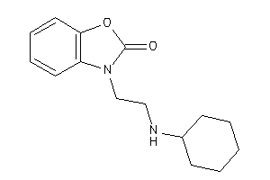 3-[2-(cyclohexylamino)ethyl]-1,3-benzoxazol-2-one