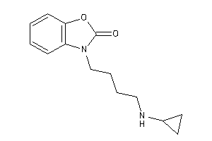 3-[4-(cyclopropylamino)butyl]-1,3-benzoxazol-2-one