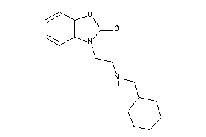 3-[2-(cyclohexylmethylamino)ethyl]-1,3-benzoxazol-2-one