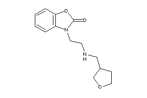 3-[2-(tetrahydrofuran-3-ylmethylamino)ethyl]-1,3-benzoxazol-2-one