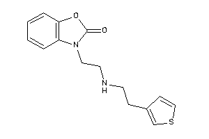 3-[2-[2-(3-thienyl)ethylamino]ethyl]-1,3-benzoxazol-2-one