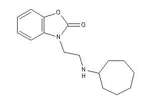 3-[2-(cycloheptylamino)ethyl]-1,3-benzoxazol-2-one